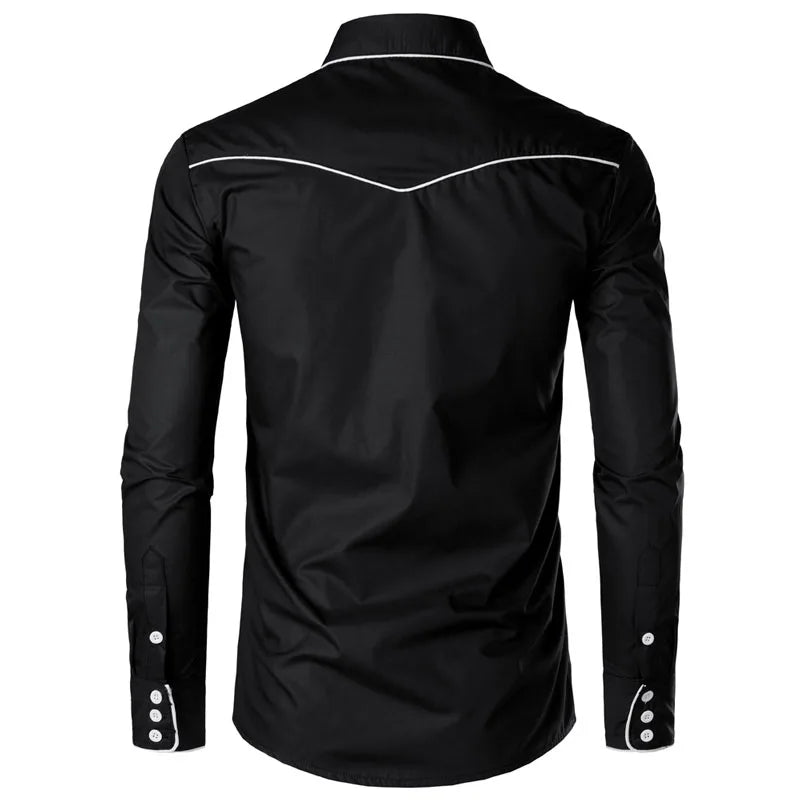 Western Cowboy Embroidery Shirt