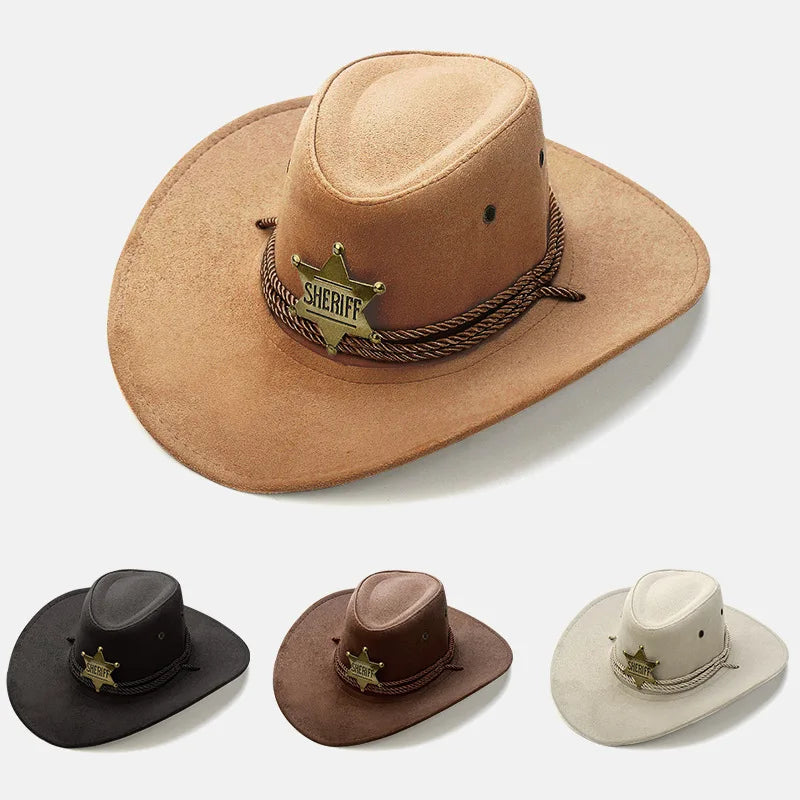 Western Cowboy Retro Sheriff hat