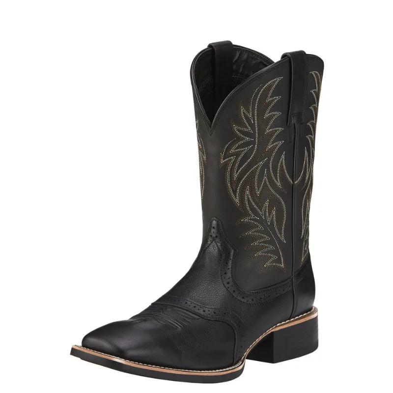 Men's Country Western Style Retro Western cowboy Boots