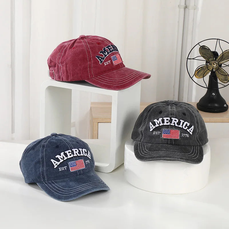 American baseball cap