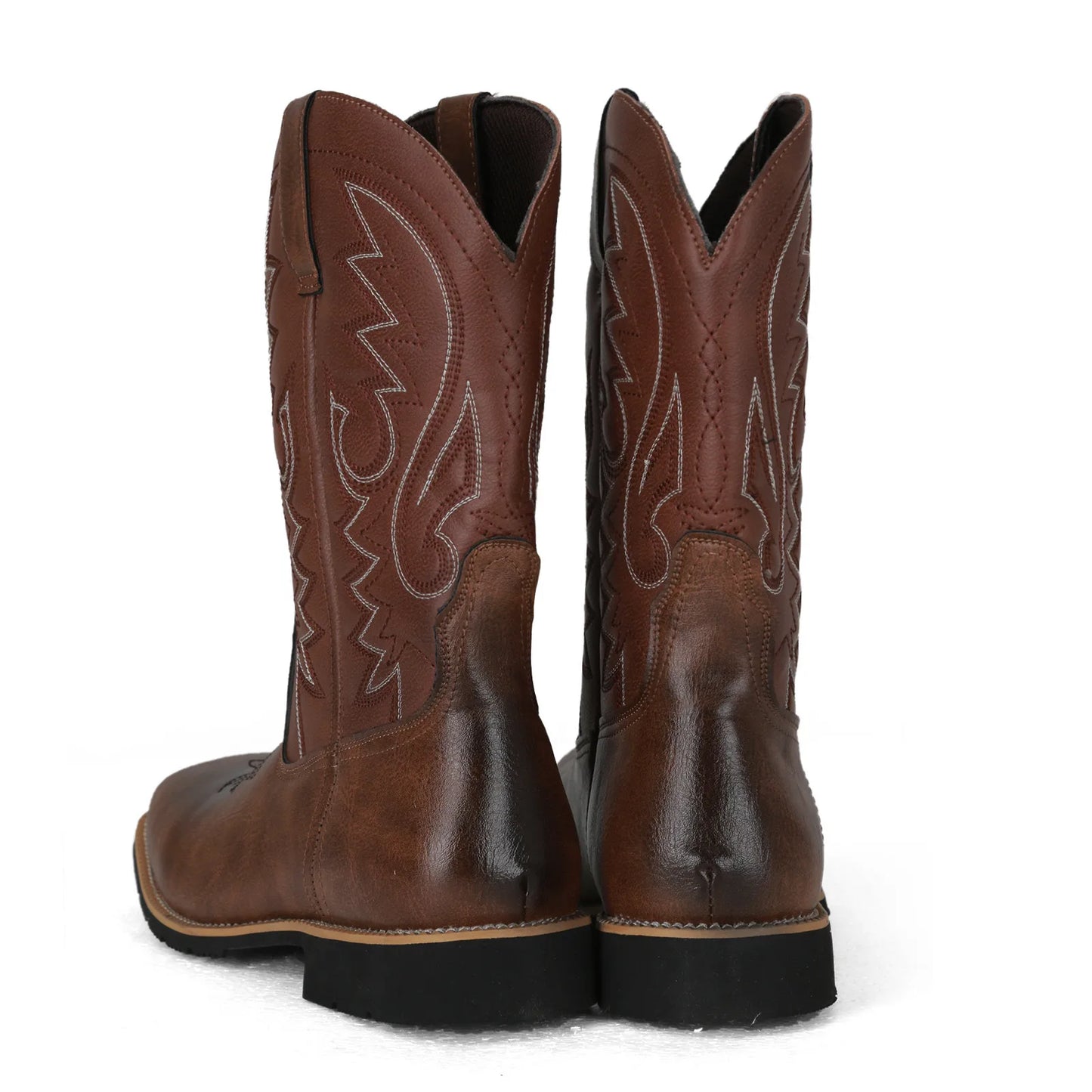 Handmade Men's Embroidery Western Hombre Cowboy Boots