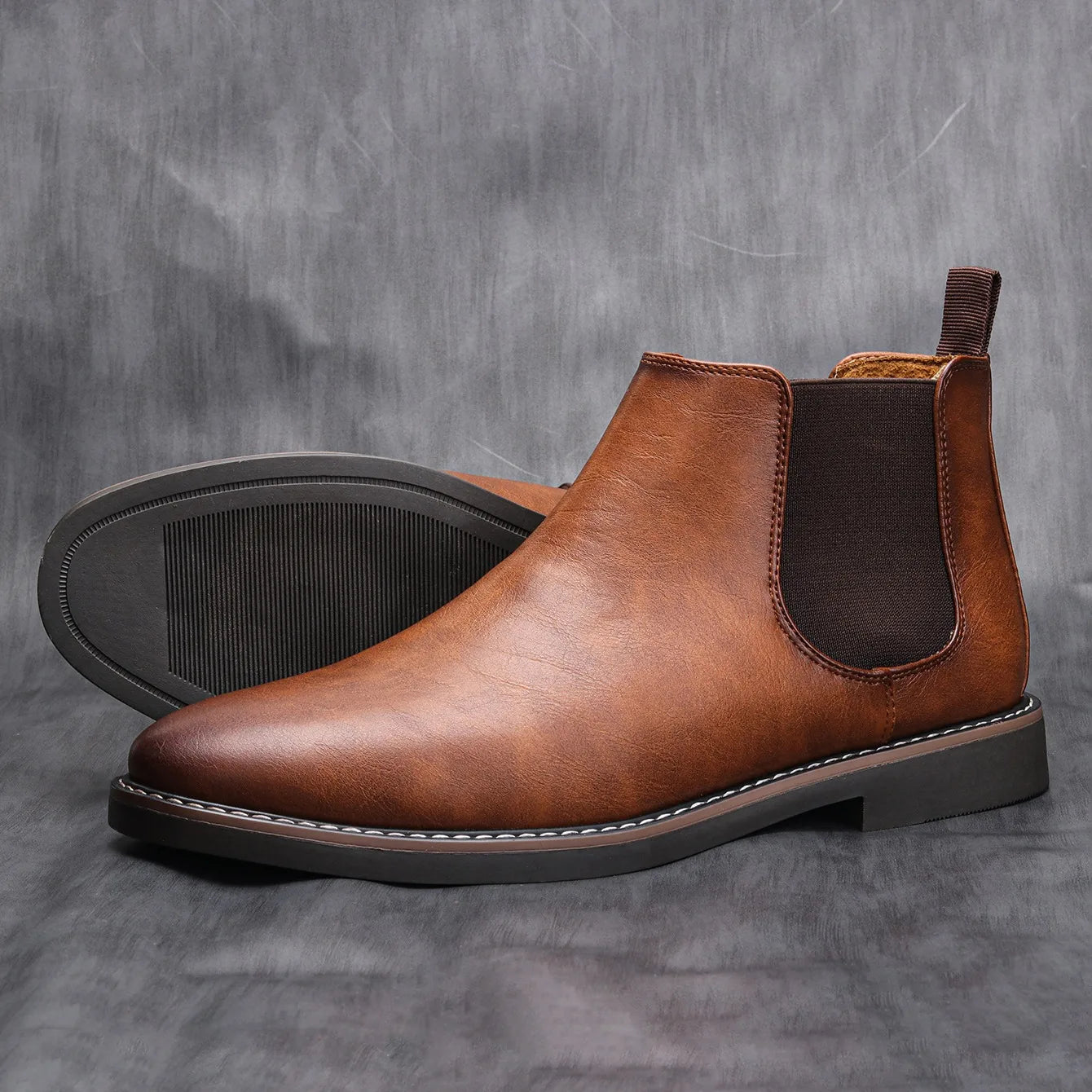 Men's Country Western Style Chelsea Boots