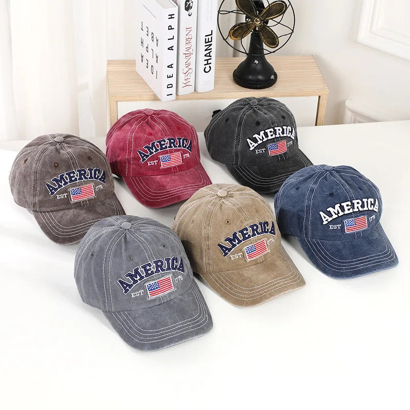 American baseball cap