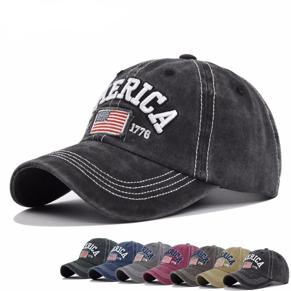 American baseball cap