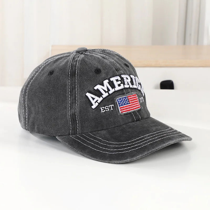 American baseball cap