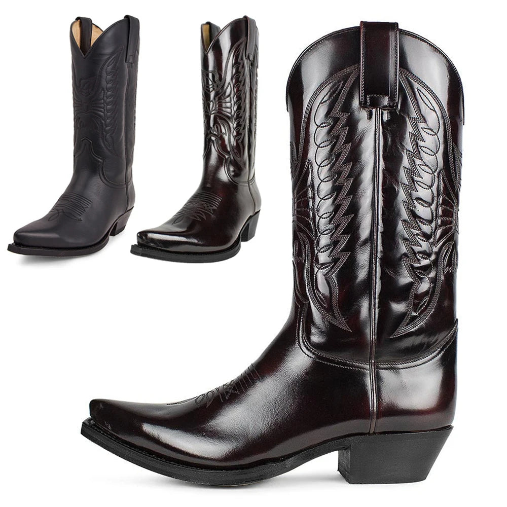 Men's Country Western Style Cowboy Boots